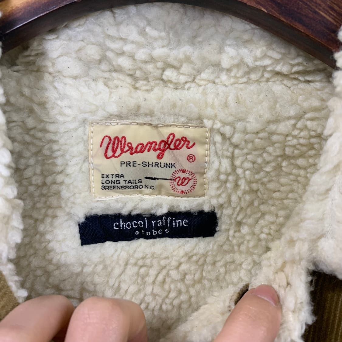 Wrangler 랭글러 코듀로이 양털 자켓 상품이미지7