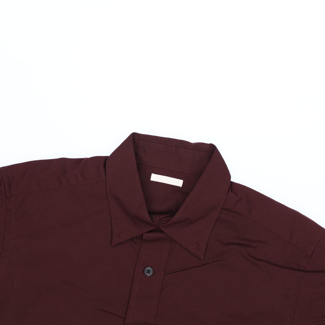 [S] 유니클로 GU 버건디 정장셔츠 긴팔셔츠 1230H1 상품이미지3