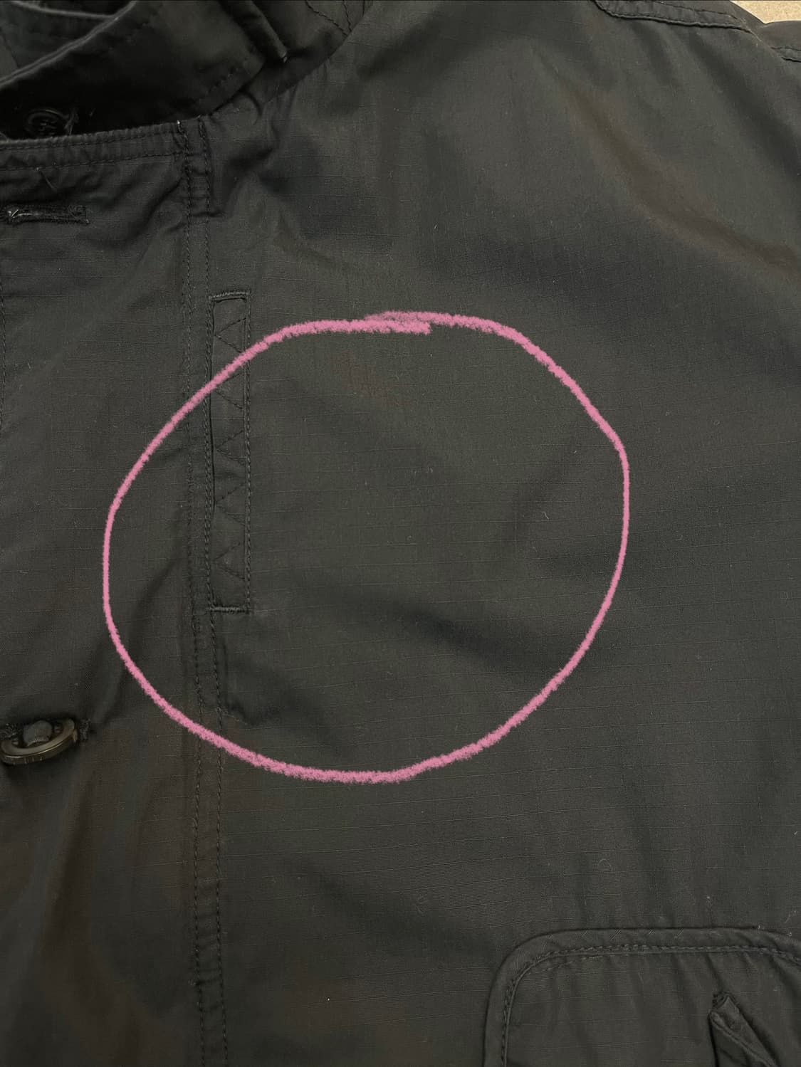 모노플로우 헌팅 자켓 블랙 L #csz3033 상품이미지5