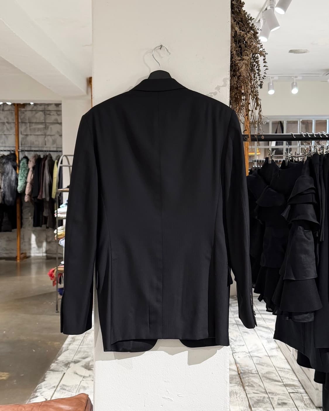 톰포드 블랙 울 오코너 투버튼 싱글 브레스트 수트 자켓 상품이미지6