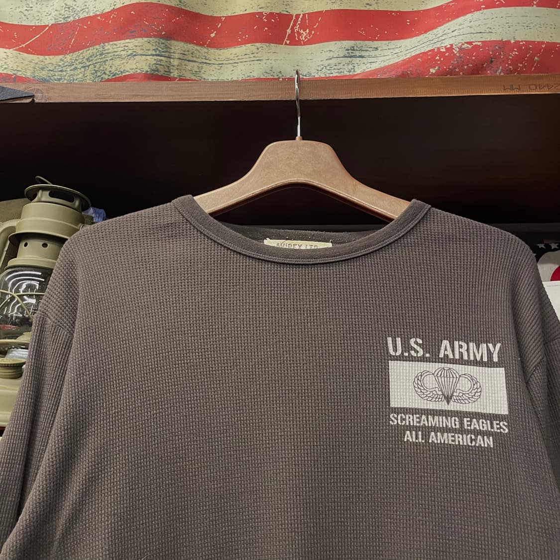 00s 아비렉스 리미티드 에디션 U.S ARMY 에어본 와플니트 N400 상품이미지3