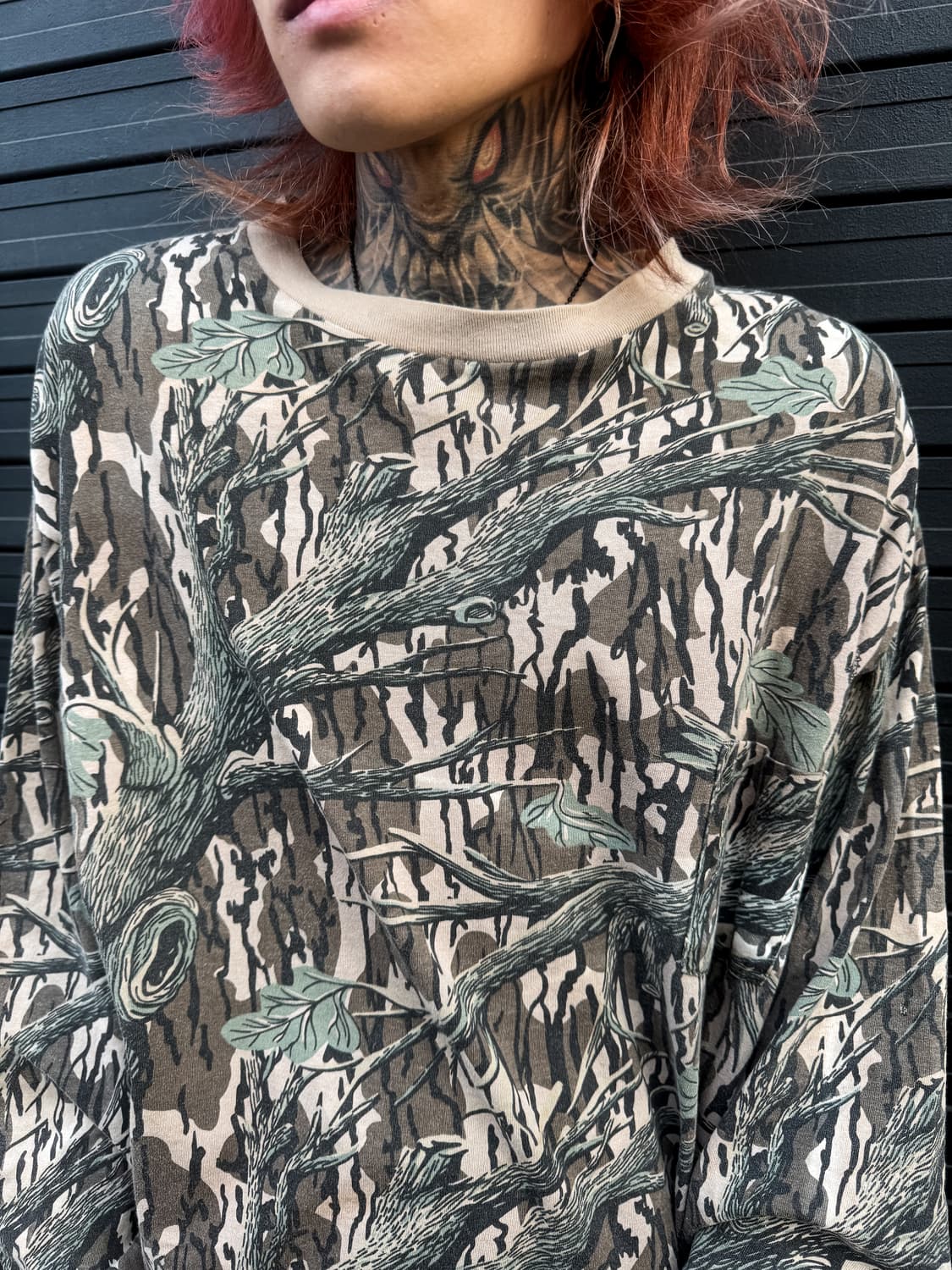 Tree Camouflage Long Sleeve 상품이미지2
