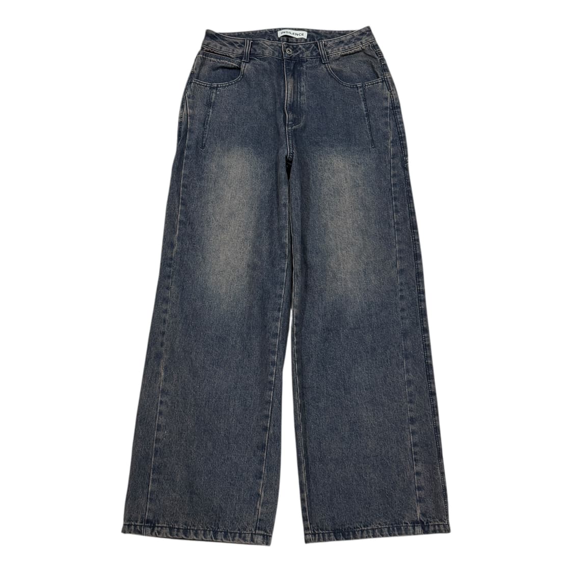 인사일런스 스티치드 데님팬츠 바지 S 상품이미지1