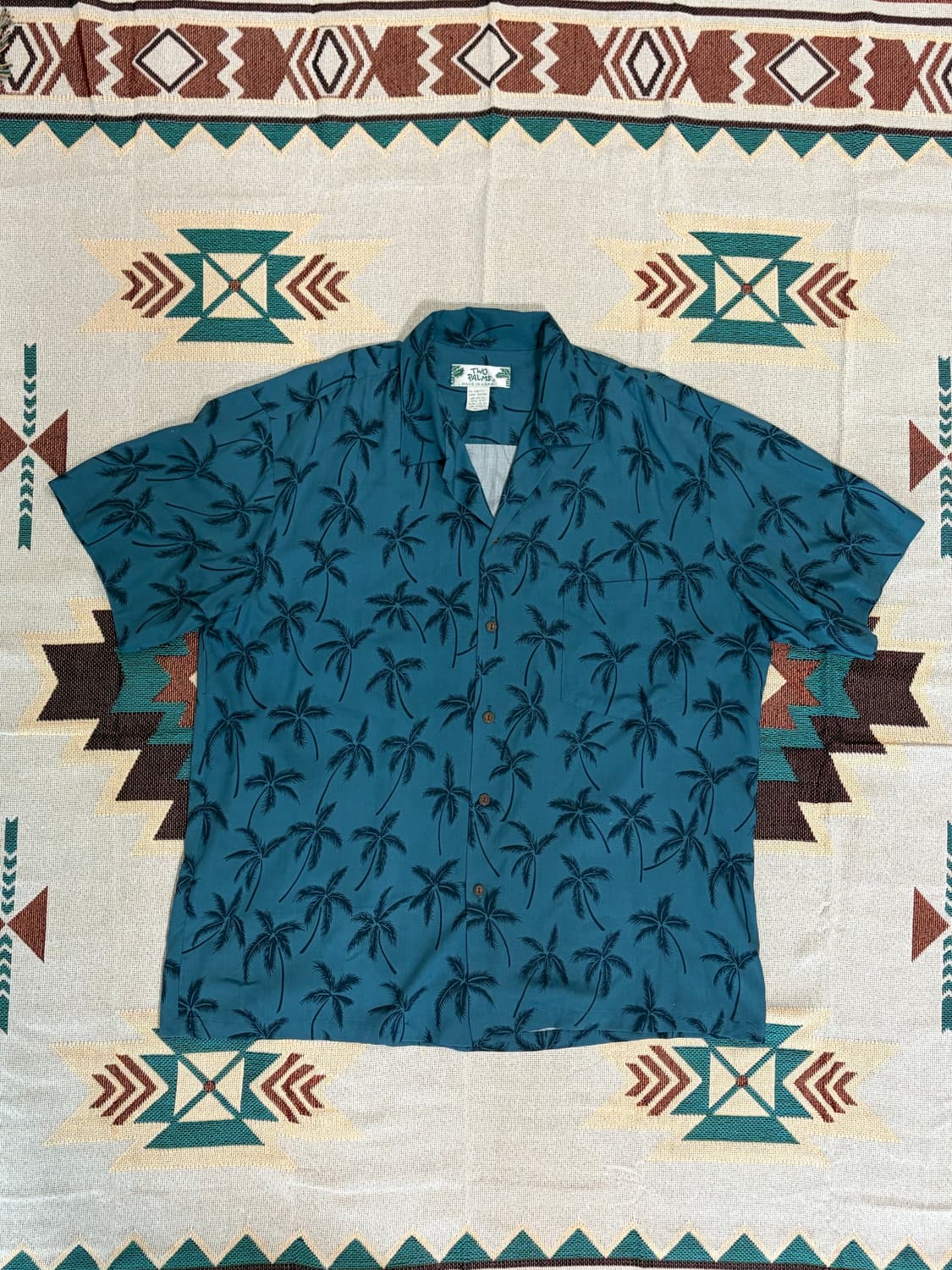 투팜즈 팜트리 알로하 하와이안 셔츠 상품이미지1