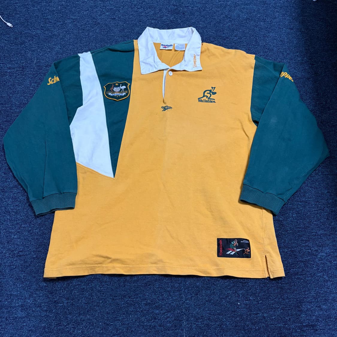 리복 90s 빈티지 왈라비 폴로 셔츠 상품이미지1