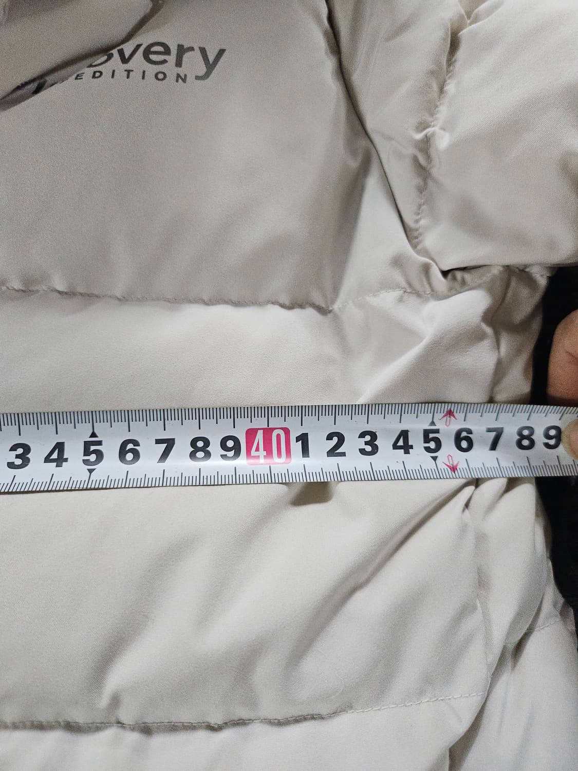 디스커버리 고쉬 민트퍼 후드  롱패딩  90 상품이미지9