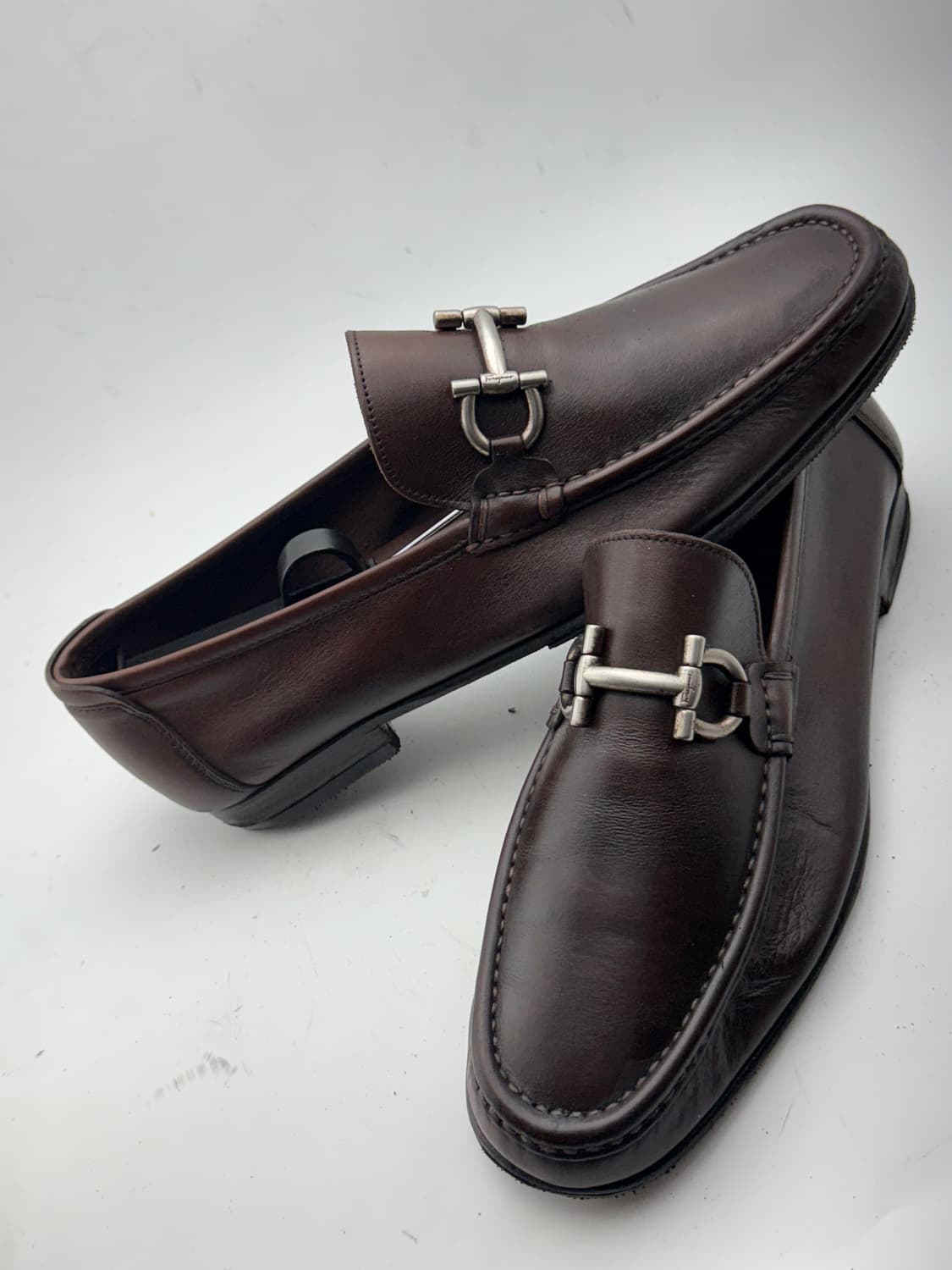 정품)페라가모구두275 상품이미지5