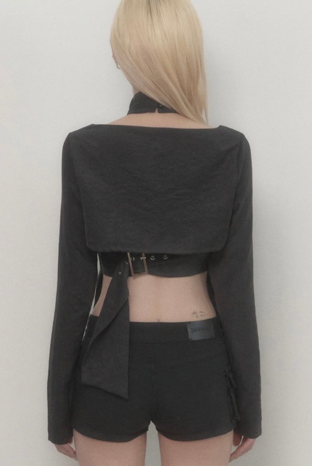 에트오소메 On-Off Chain Bolero Cardigan 상품이미지3