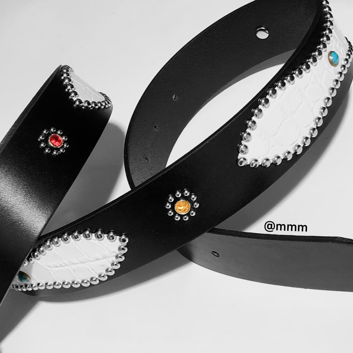 [Unisex] 잼스톤 빈티지 웨스턴 벨트 상품이미지5