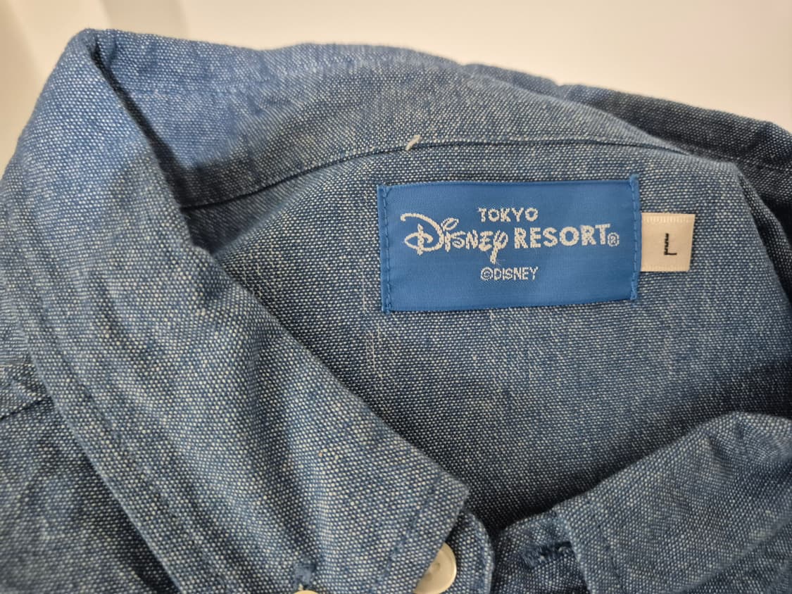 디즈니 미키마우스 데님셔츠 상품이미지4