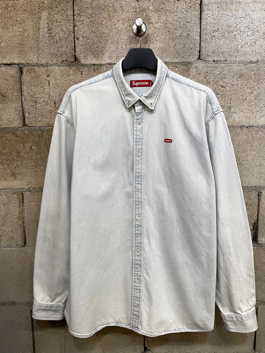 슈프림 스몰 박스 데님 셔츠 상품이미지2