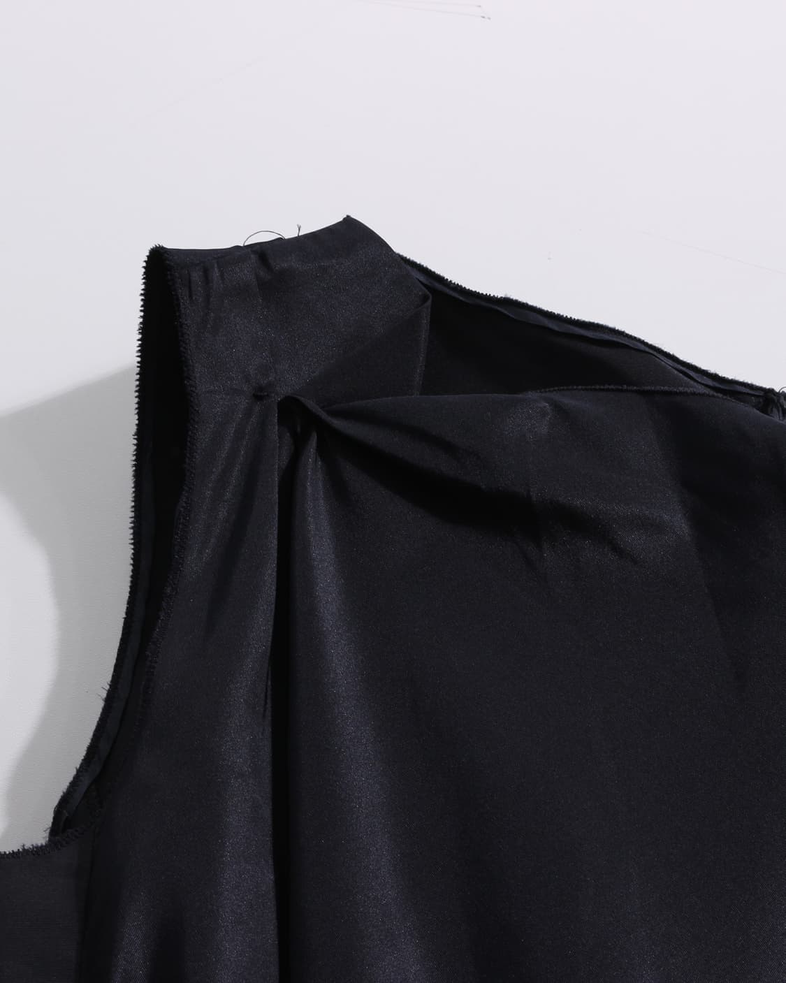 Prada Navy Silk Blend Dress 상품이미지6