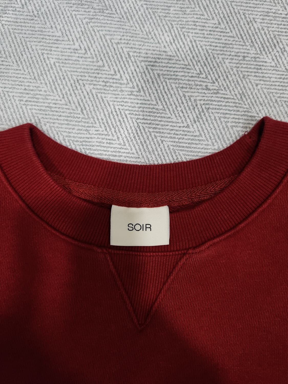 쏘이르(SO IR) SR로고 맨투맨 여성 S사이즈 상품이미지5