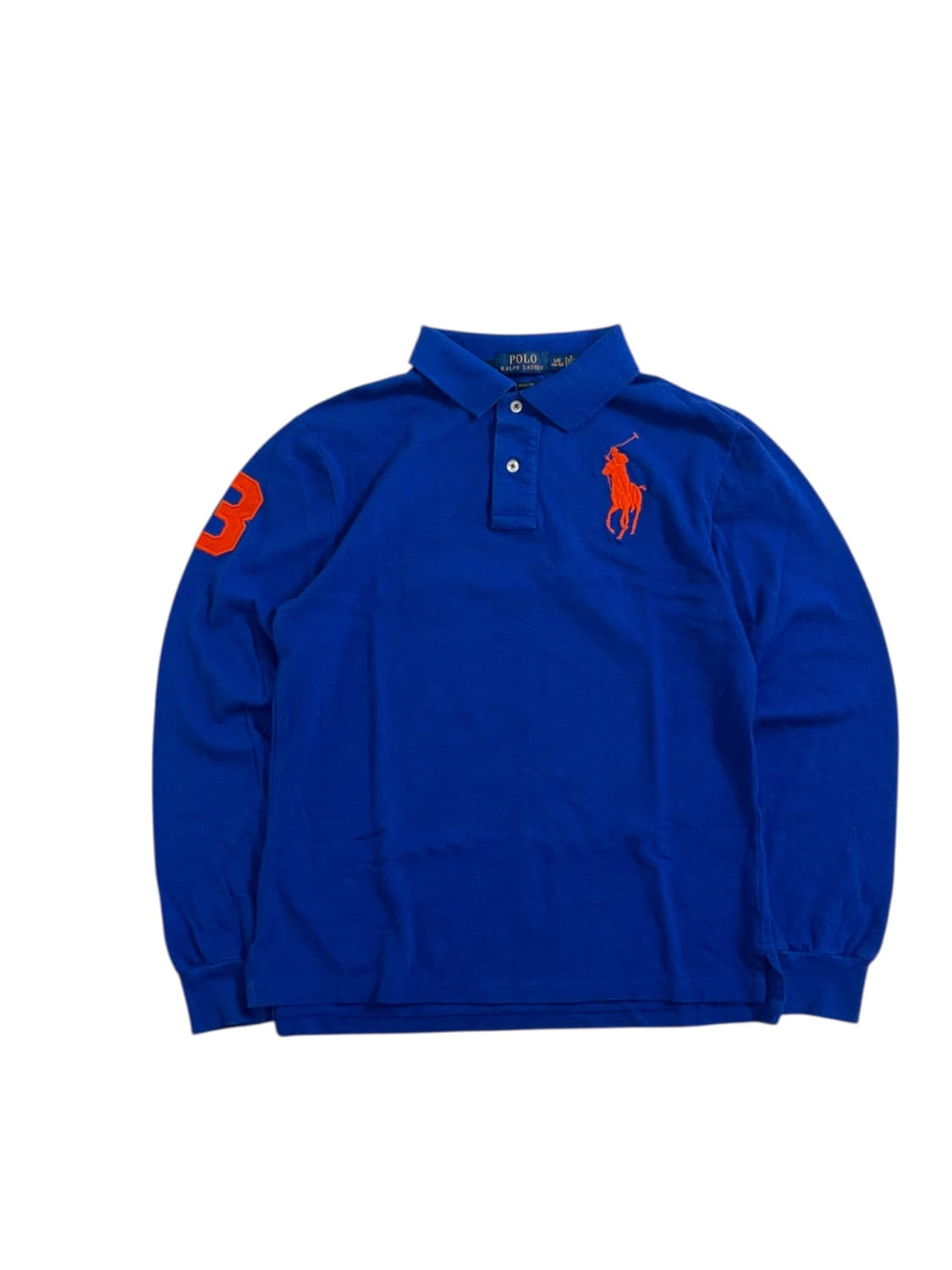 폴로 랄프로렌 빅포니 카라 긴팔티 상품이미지1