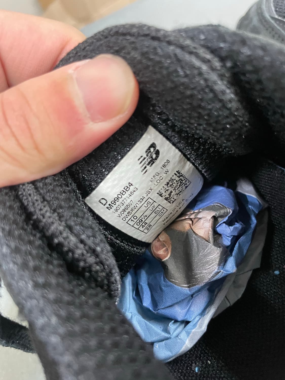 뉴발란스 990v4 트리플 블랙 280 (gr-4201) 상품이미지7