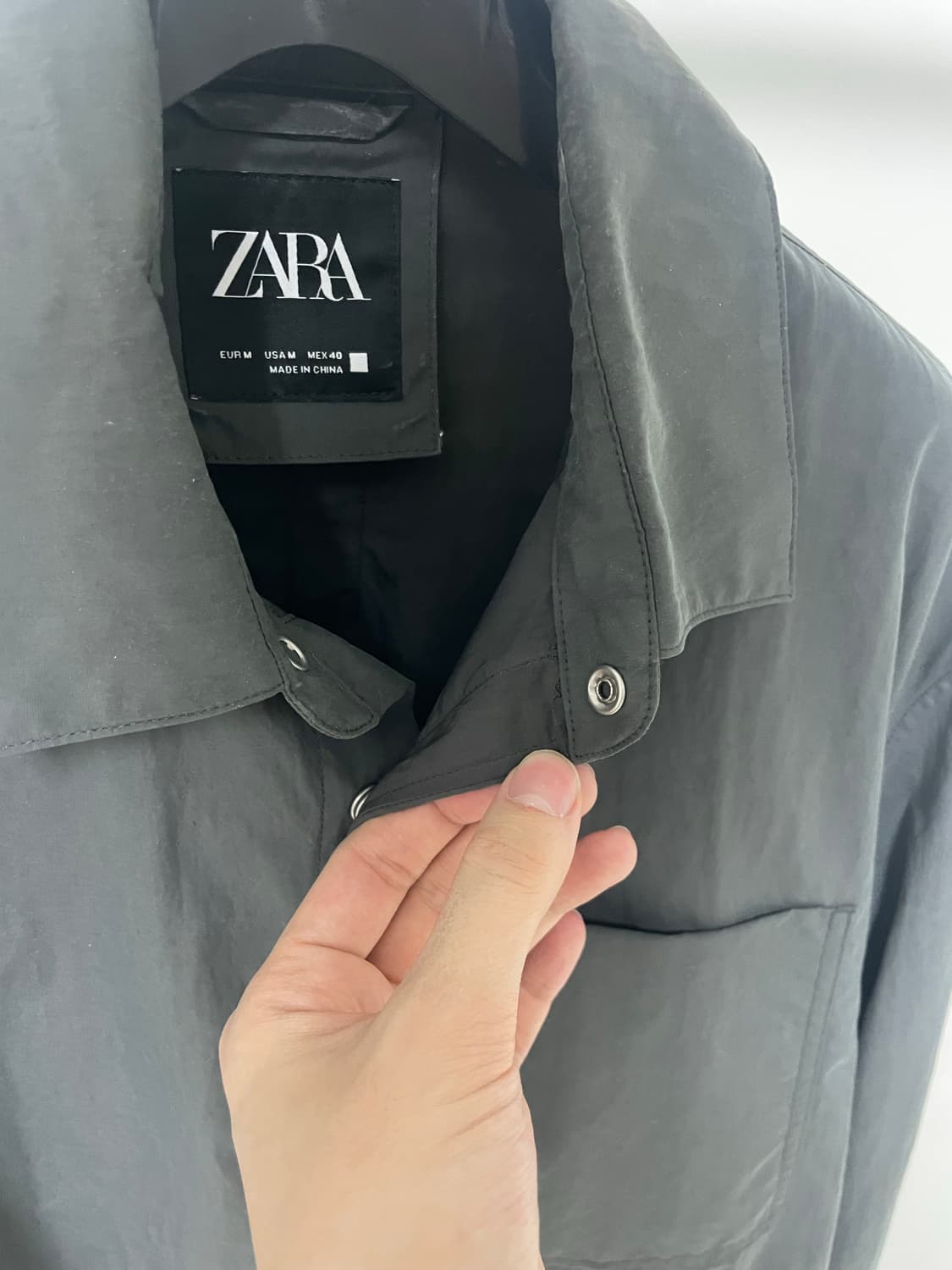ZARA 셔츠 자켓 상품이미지3