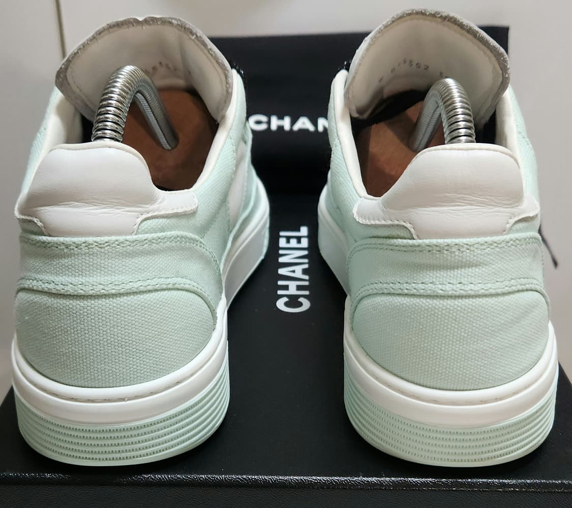 [정품]24C샤넬 스니커즈 운동화 파스텔 38 (남녀공용)새상품급한정판  상품이미지6