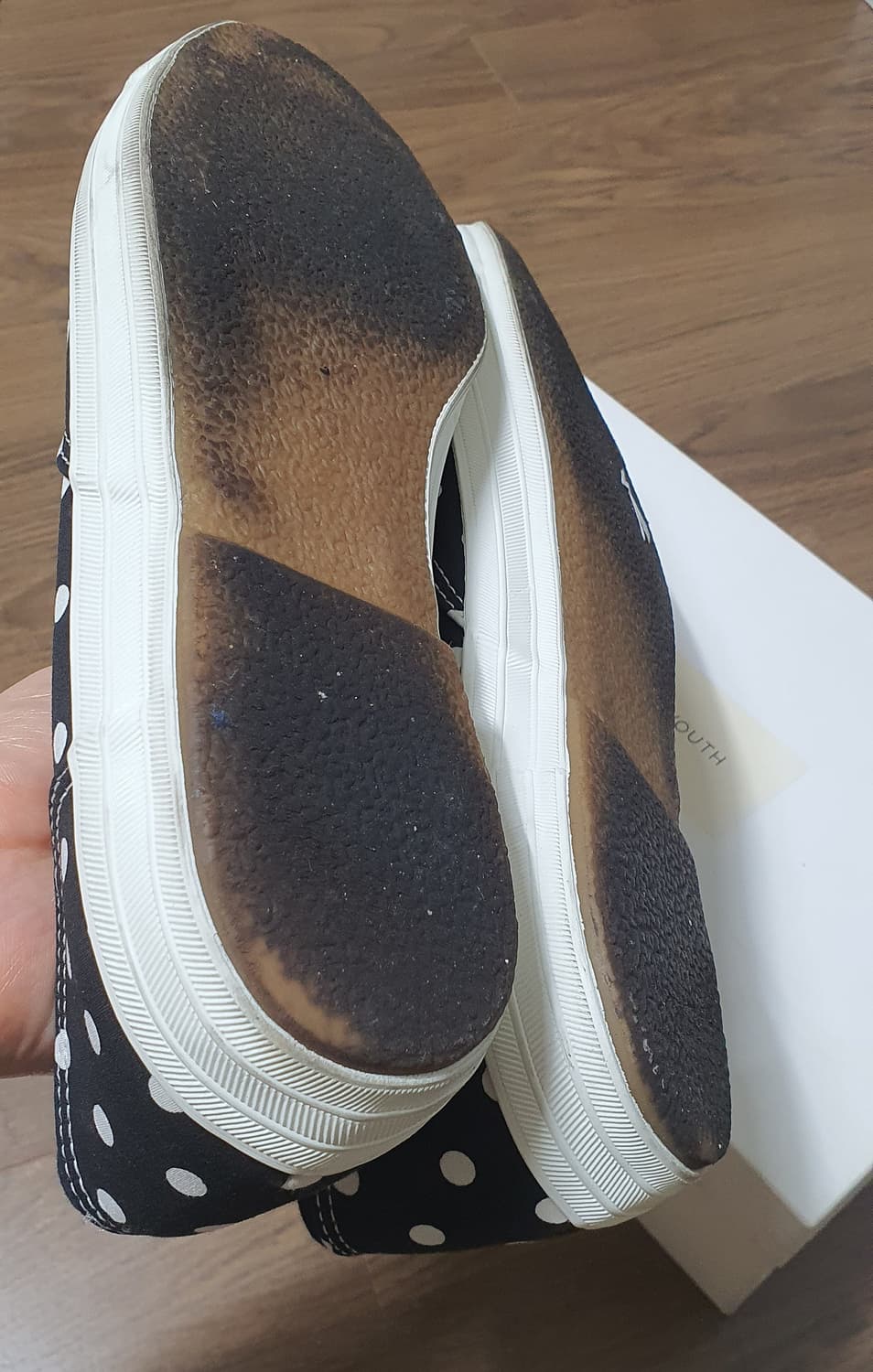 유나이티드 애로우즈 도트 코튼 스니커즈 캔버스 슈즈 상품이미지8