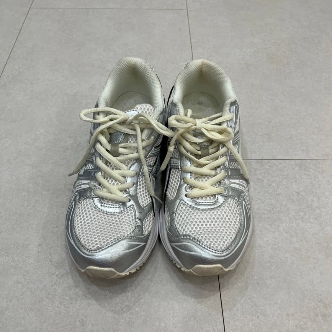 아식스 x JJJ자운드 젤 카야노 14 실버 화이트 260 상품이미지3