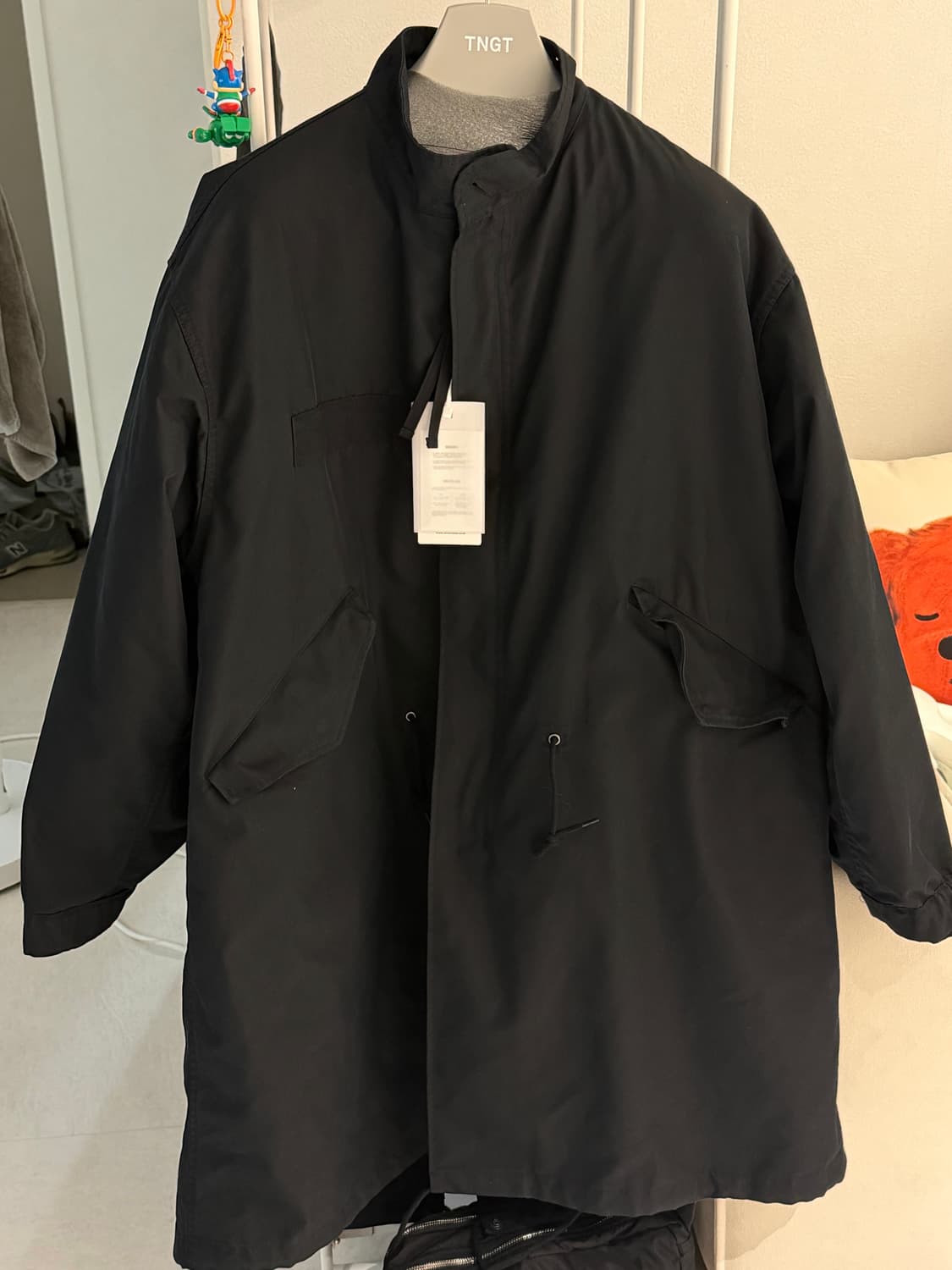 (새상품)유니온블루 m65 피쉬테일 블랙 M사이즈 새상품 판매 상품이미지1