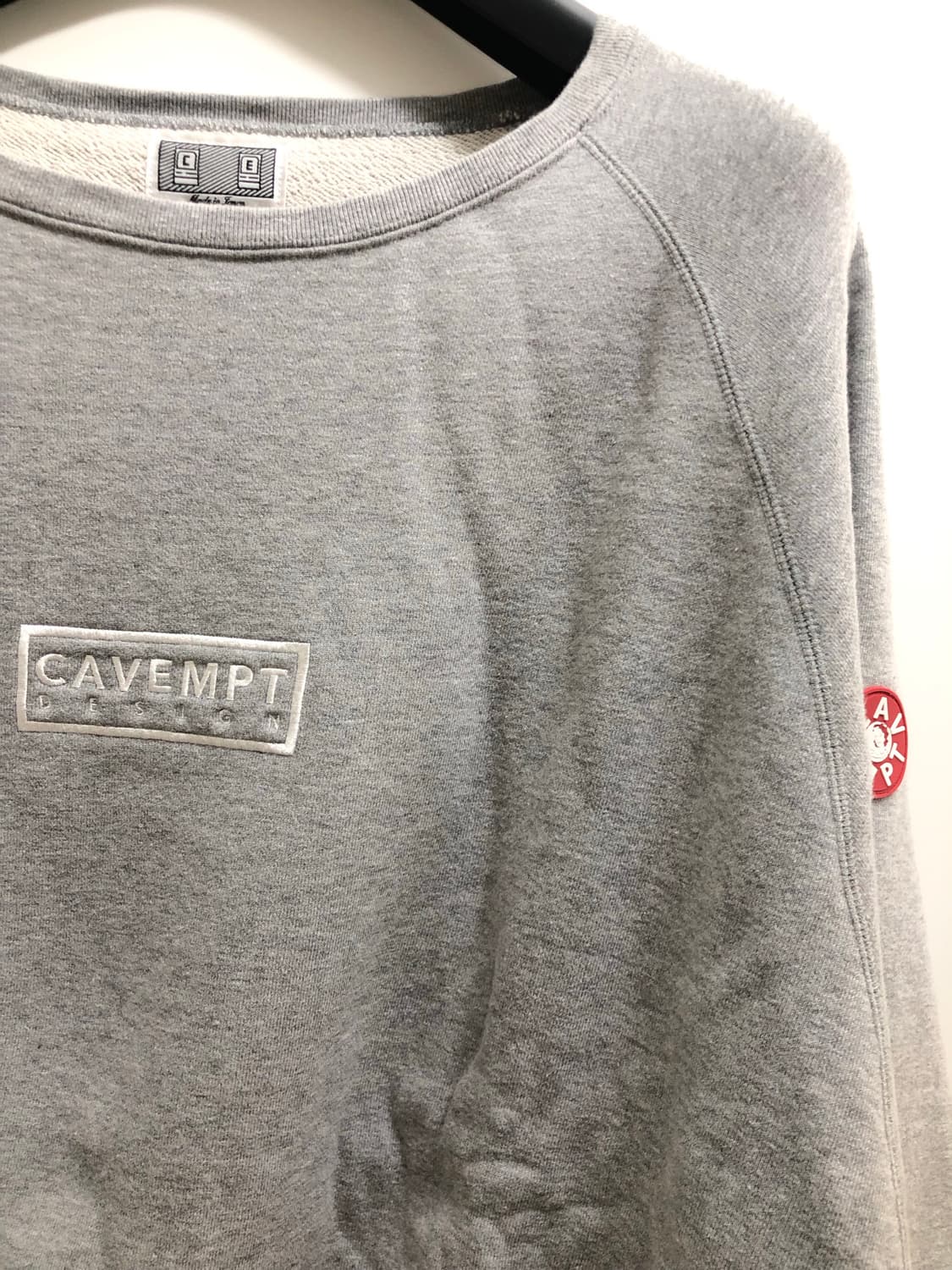 [L] 카브엠트 루즈핏 크루넥 스웻셔츠 상품이미지3