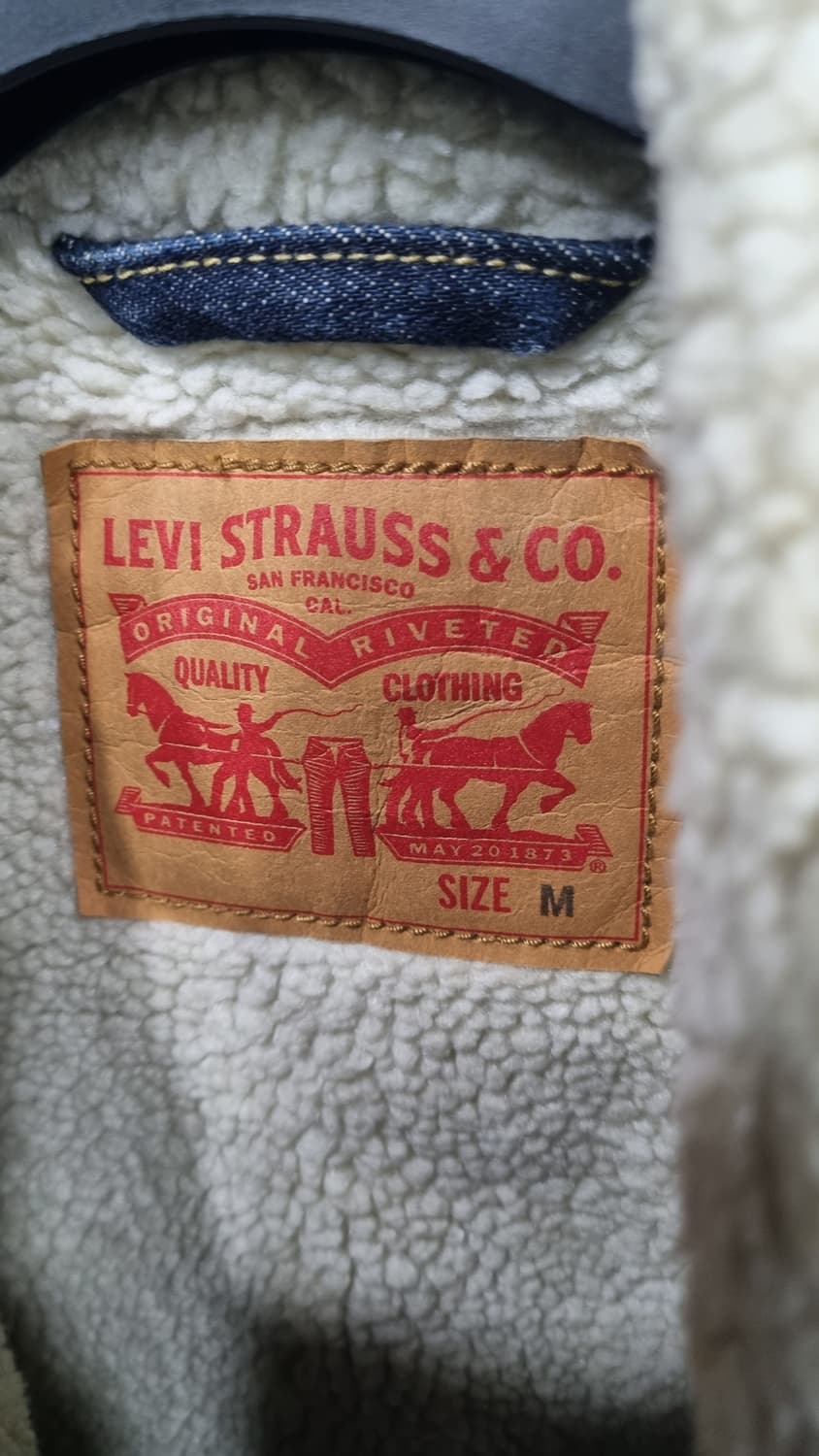 리바이스(Levi's) 양털 쉐르파 데님청자켓 남성용 100사이즈 상품이미지2