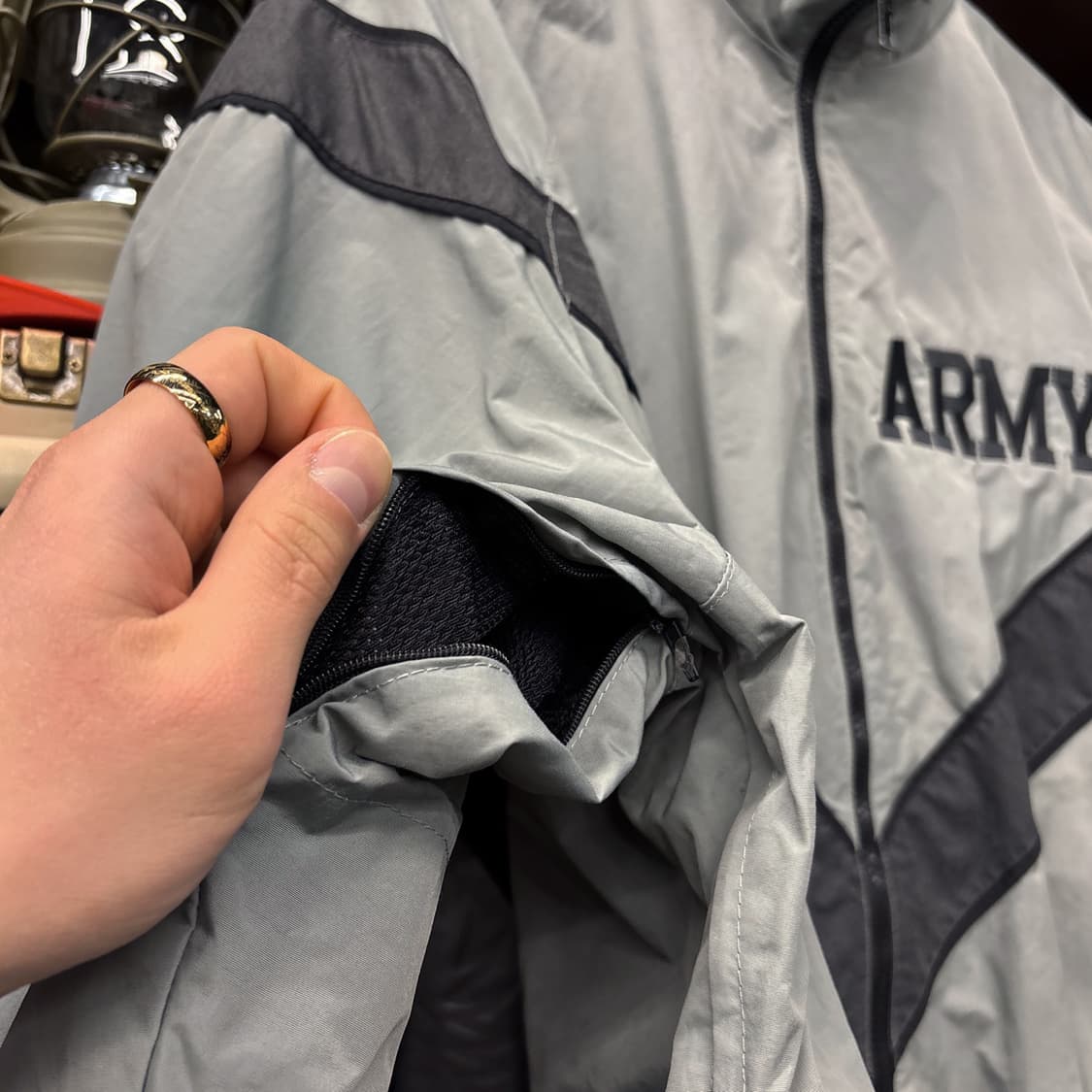 오리지널 밀리터리 U.S. ARMY IPFU 오버 트레이닝 자켓 N364 상품이미지6