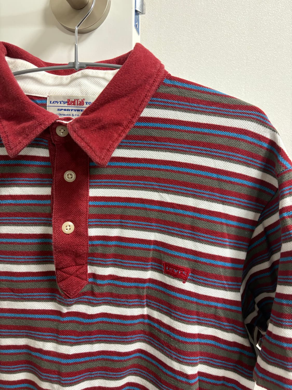 Vintage Levi’s 카라 반팔티 L 상품이미지3