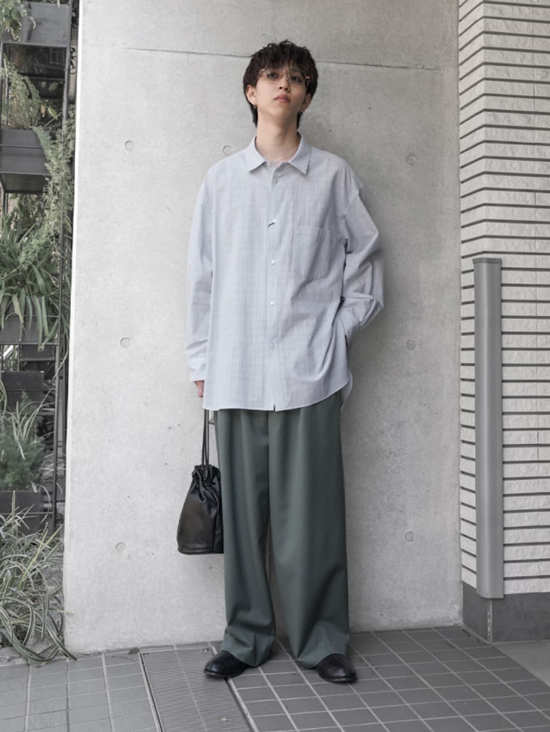 우루 URU Tokyo 24ss Cotton Check Shirts 상품이미지10
