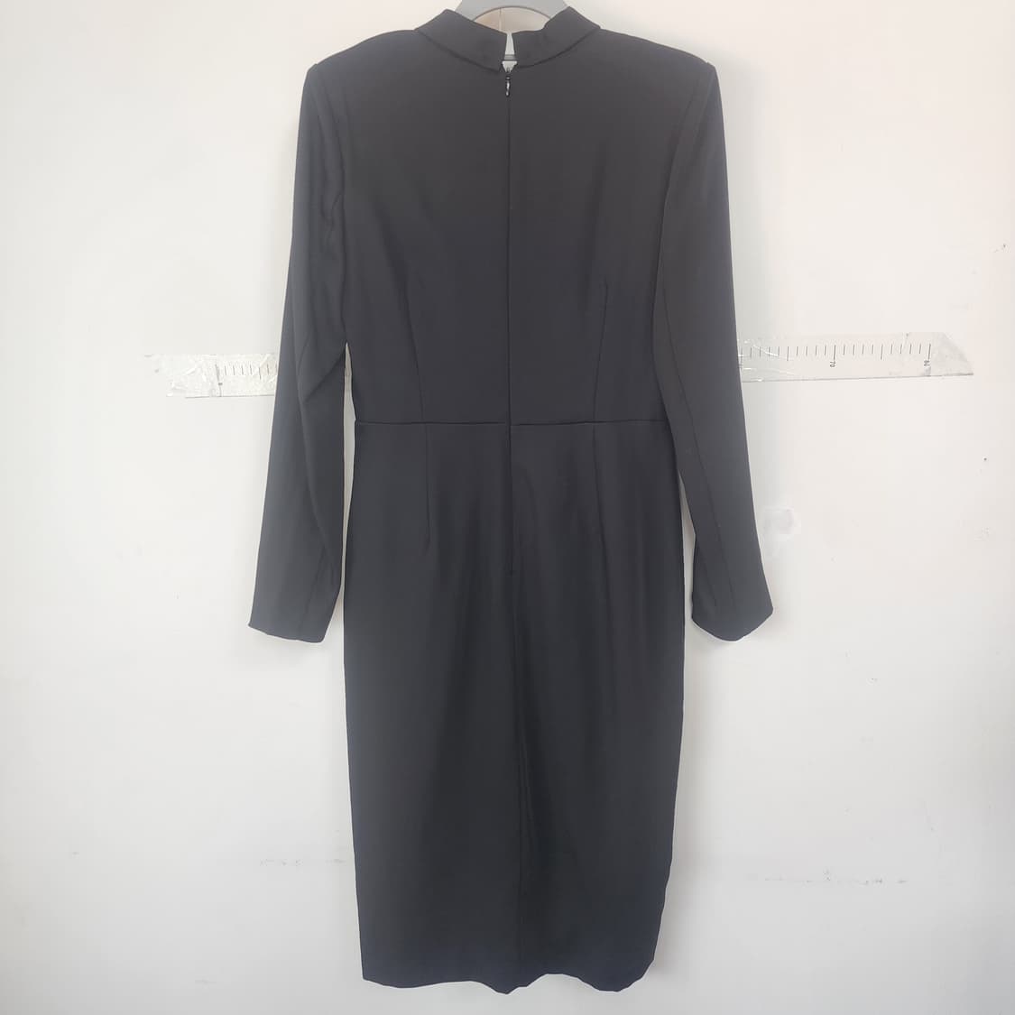 NYMPH 블랙 랩 스타일 롱 슬리브 원피스 상품이미지9