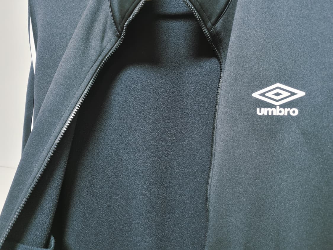 남성M 엄브로 빅 레터링 기모 트랙탑 져지 집업 저지 트레이닝복 축구복 상품이미지8