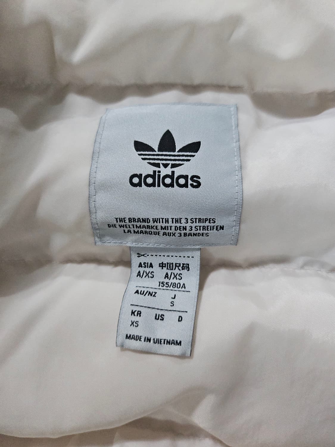 아디다스 민트 아디컬러 빅 로고 재킷 XS 상품이미지6