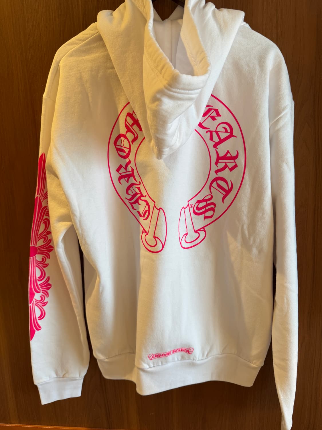 새상품 신상) 크롬하츠 신상 홀스슈 플로랄 후드 상품이미지2