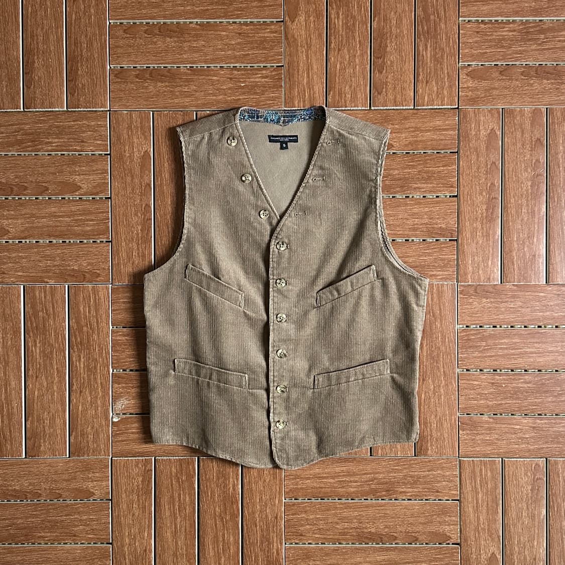 Engineered garments corduroy vest 상품이미지2