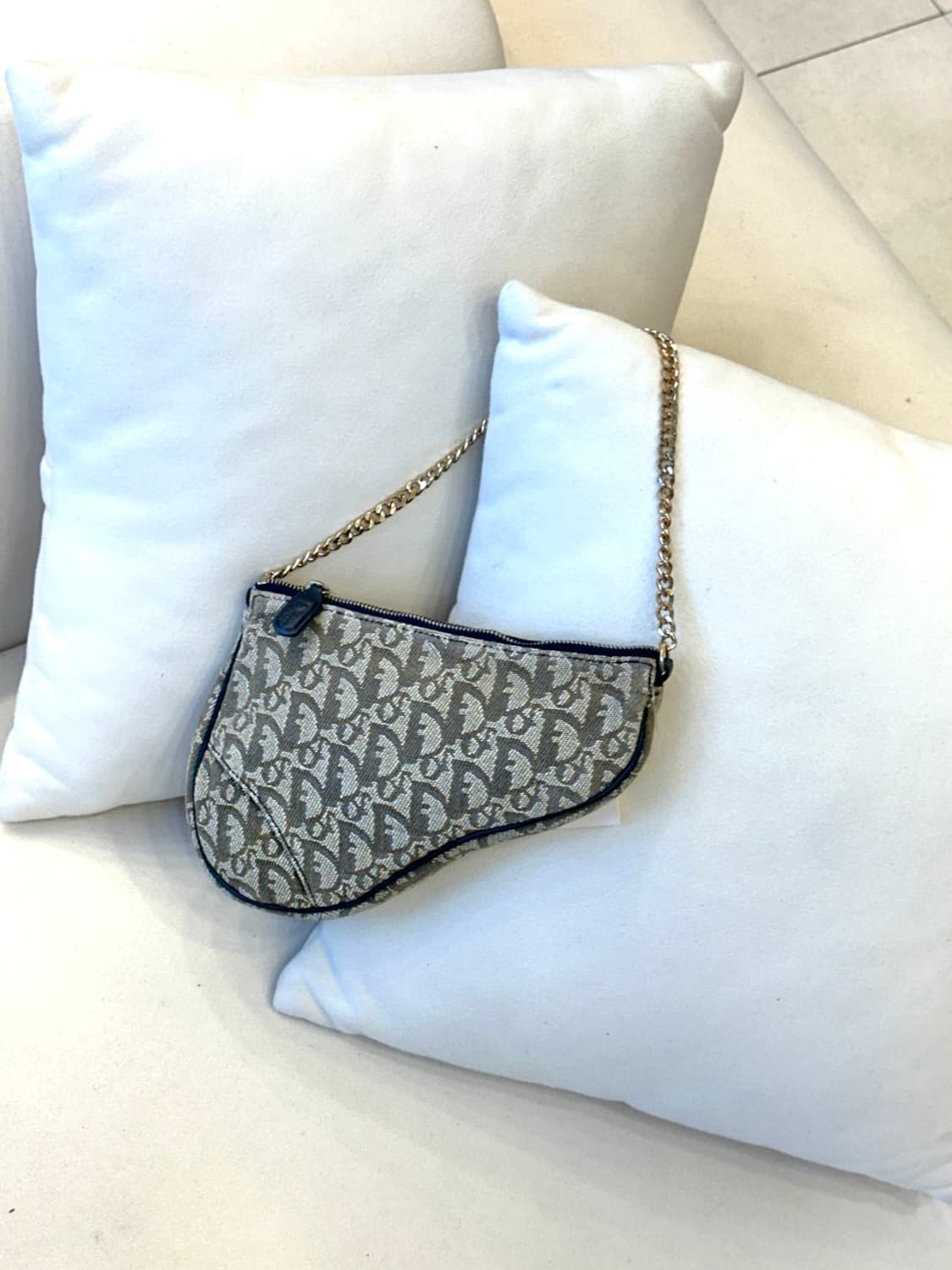 디올 오블리크 새들백 (정품) 상품이미지1