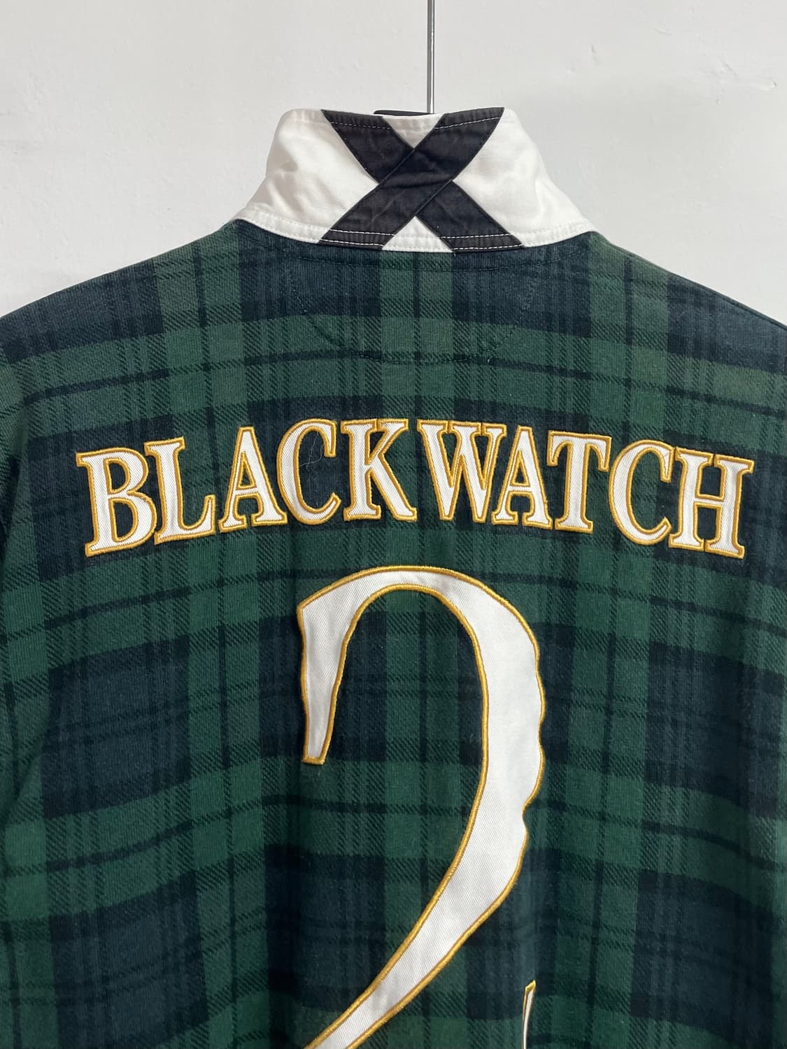  폴로 랄프로렌 빅포니 블랙와치 pk 럭비 카라긴팔티 (on.262) 상품이미지7