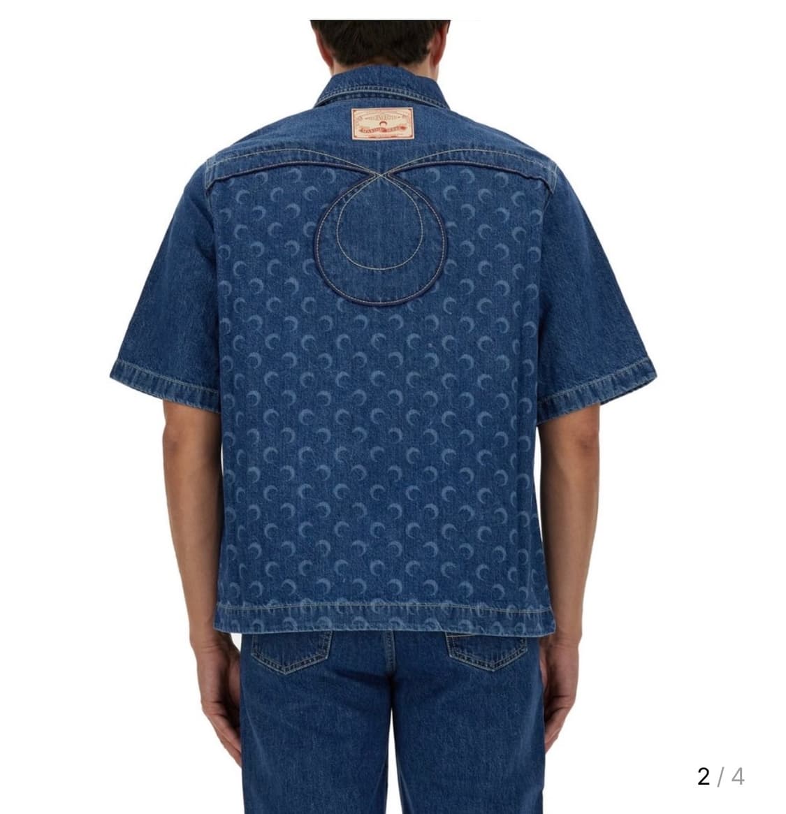 마린세르 데님 셔츠 48 새상품 상품이미지2