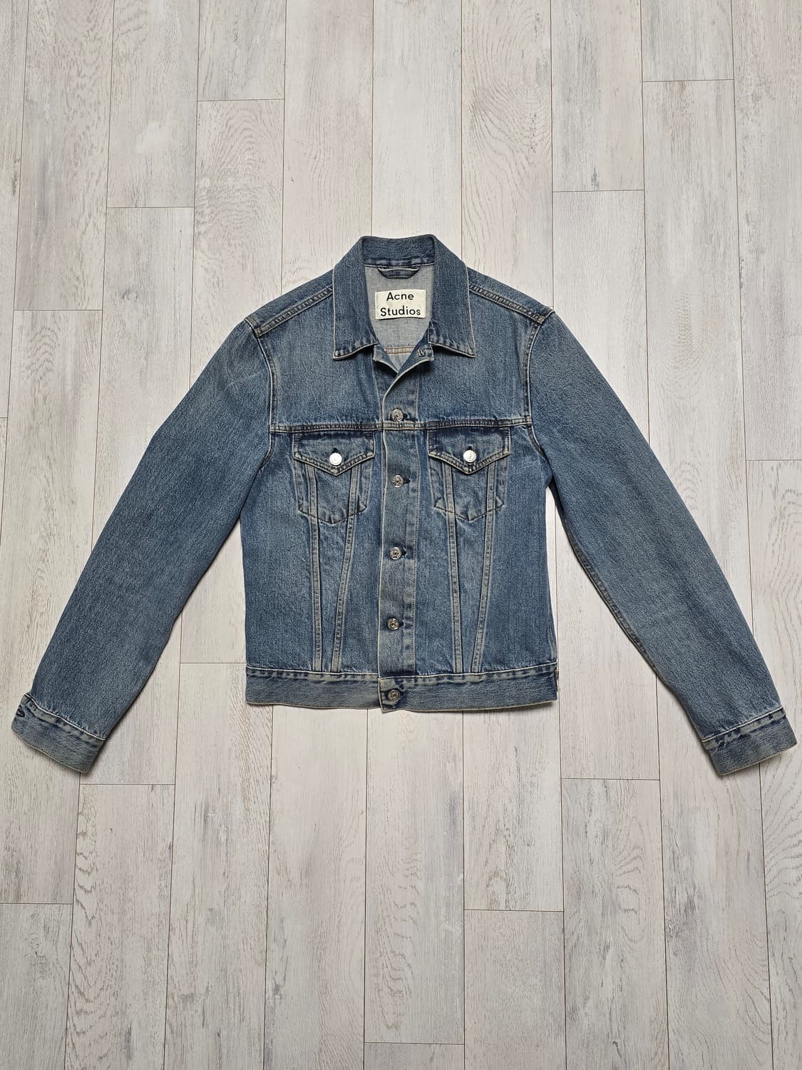 워싱 데님 자켓 상품이미지1