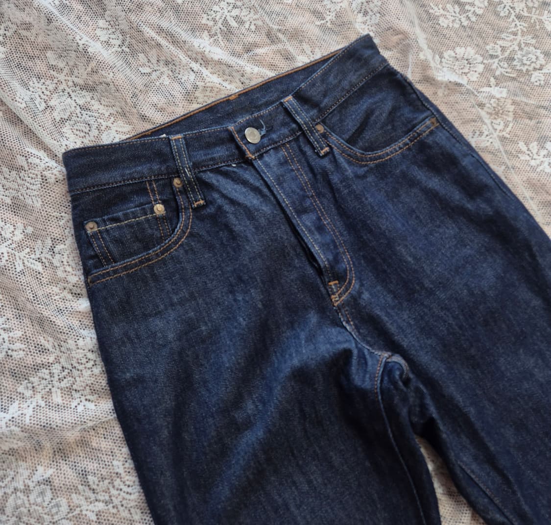 리바이스 501 인디고 생지데님 (W25 L30) 상품이미지2