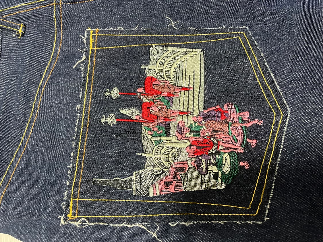 RMC 데님팬츠 38(36) 상품이미지5