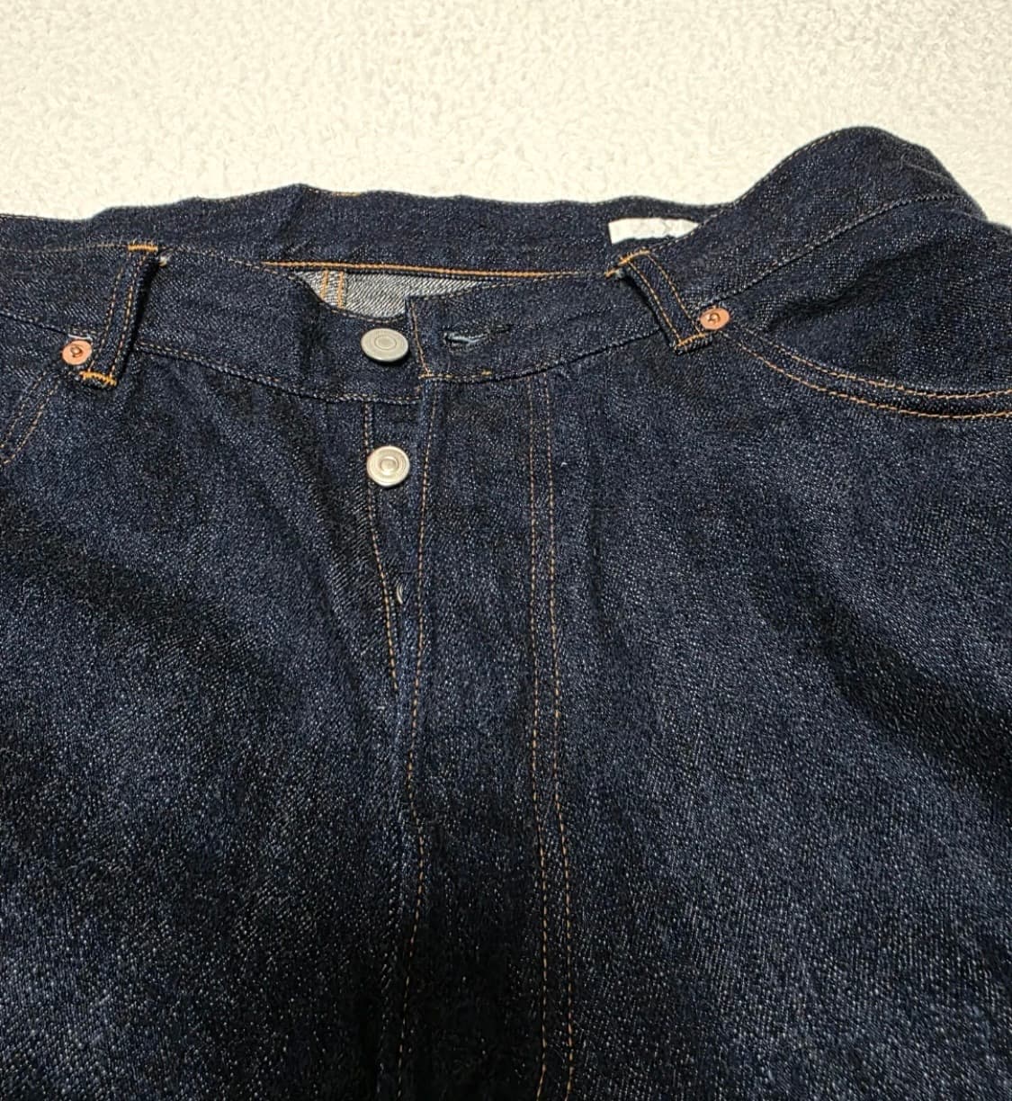 24ss Comoli 코모리 5p 데님팬츠 / 네이비 상품이미지1