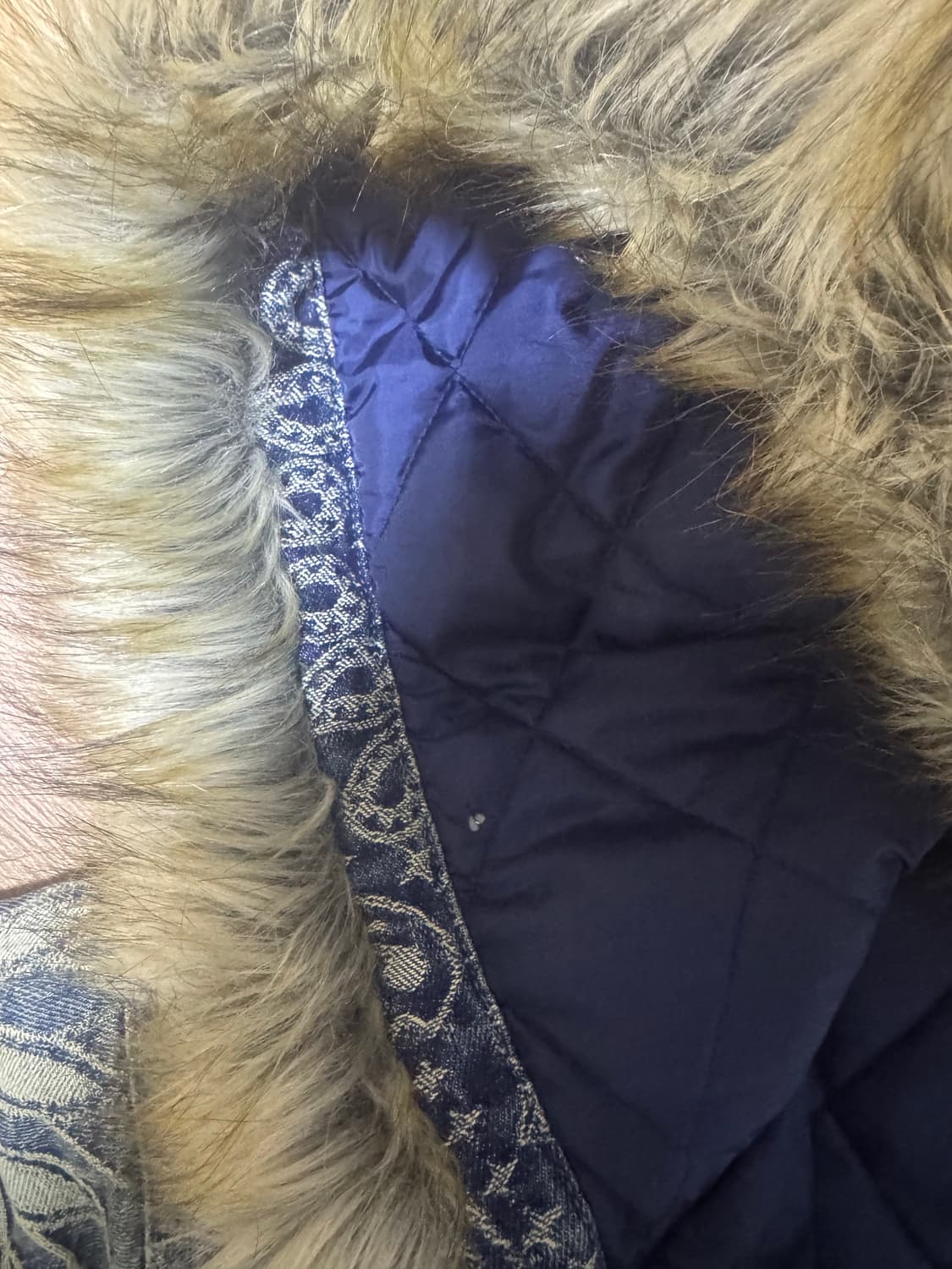 슈프림 반다나 자카드 데님 후드집업 워크자켓 L 상품이미지5