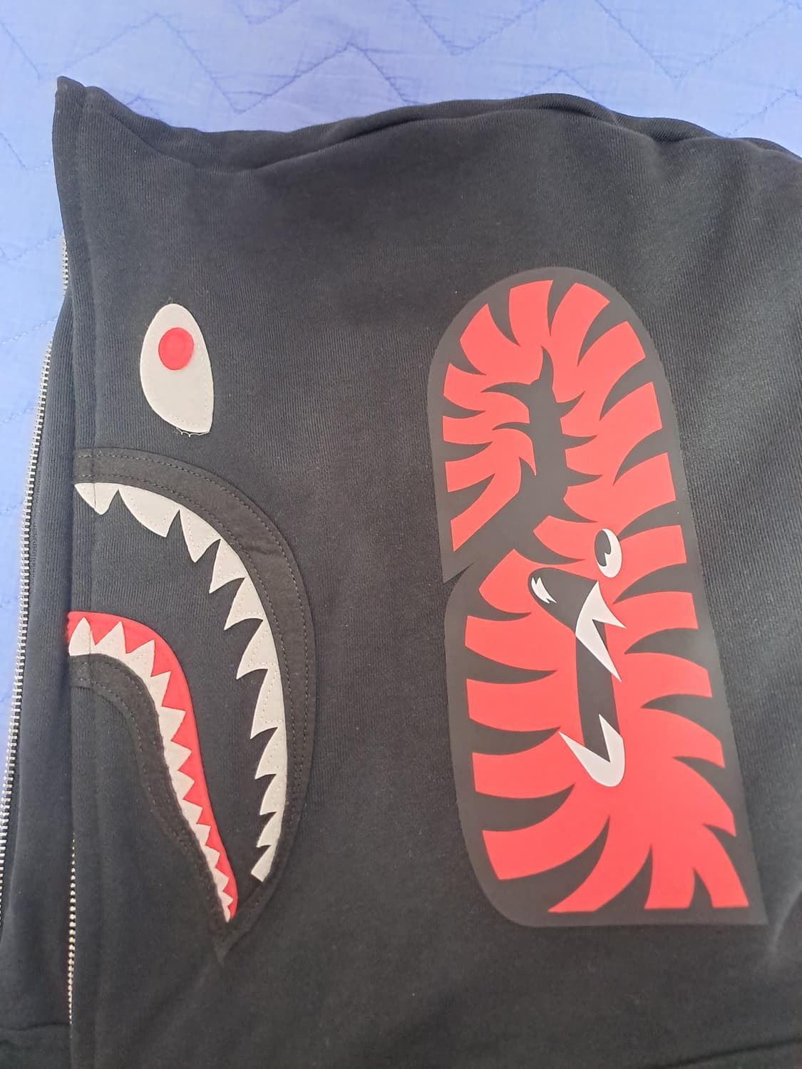 베이프아다다스 샤크후드집업 3xl xxxl 상품이미지9