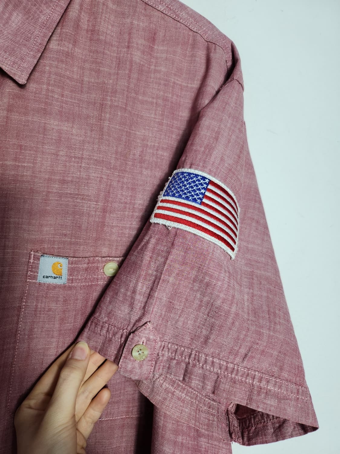 칼하트 반팔 워크셔츠 상품이미지4