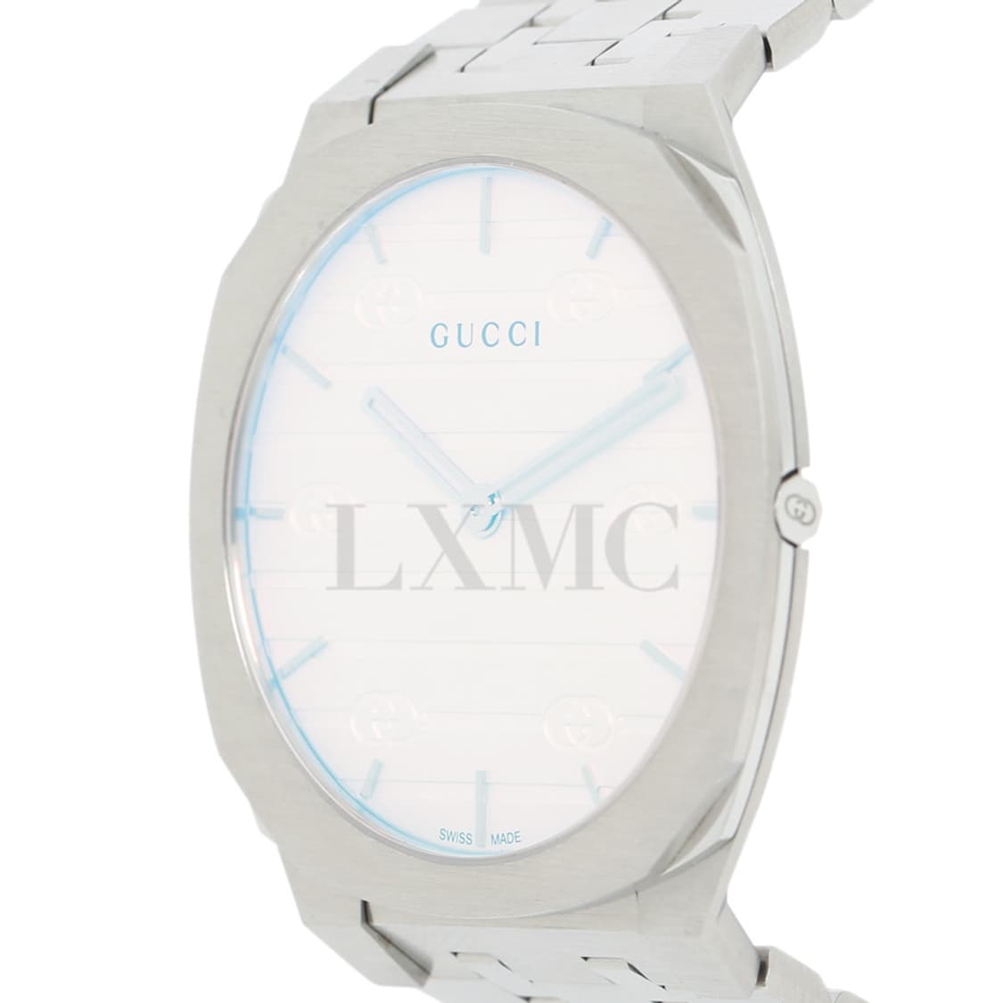 구찌 25H 시계 핑크 글래스 워치 38mm YA163410 상품이미지5