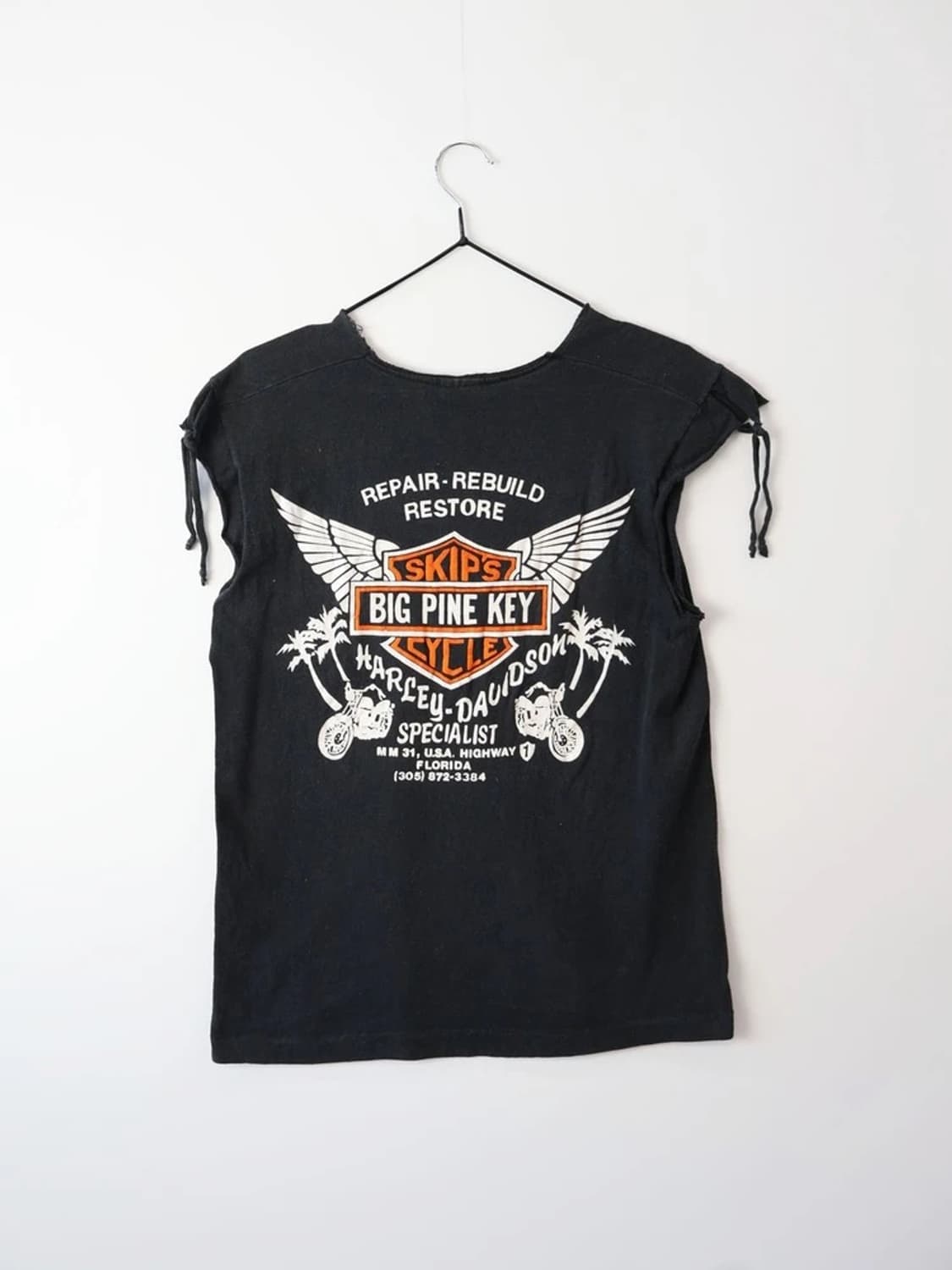 USA Biker Cut Off Graphic Tee 상품이미지6
