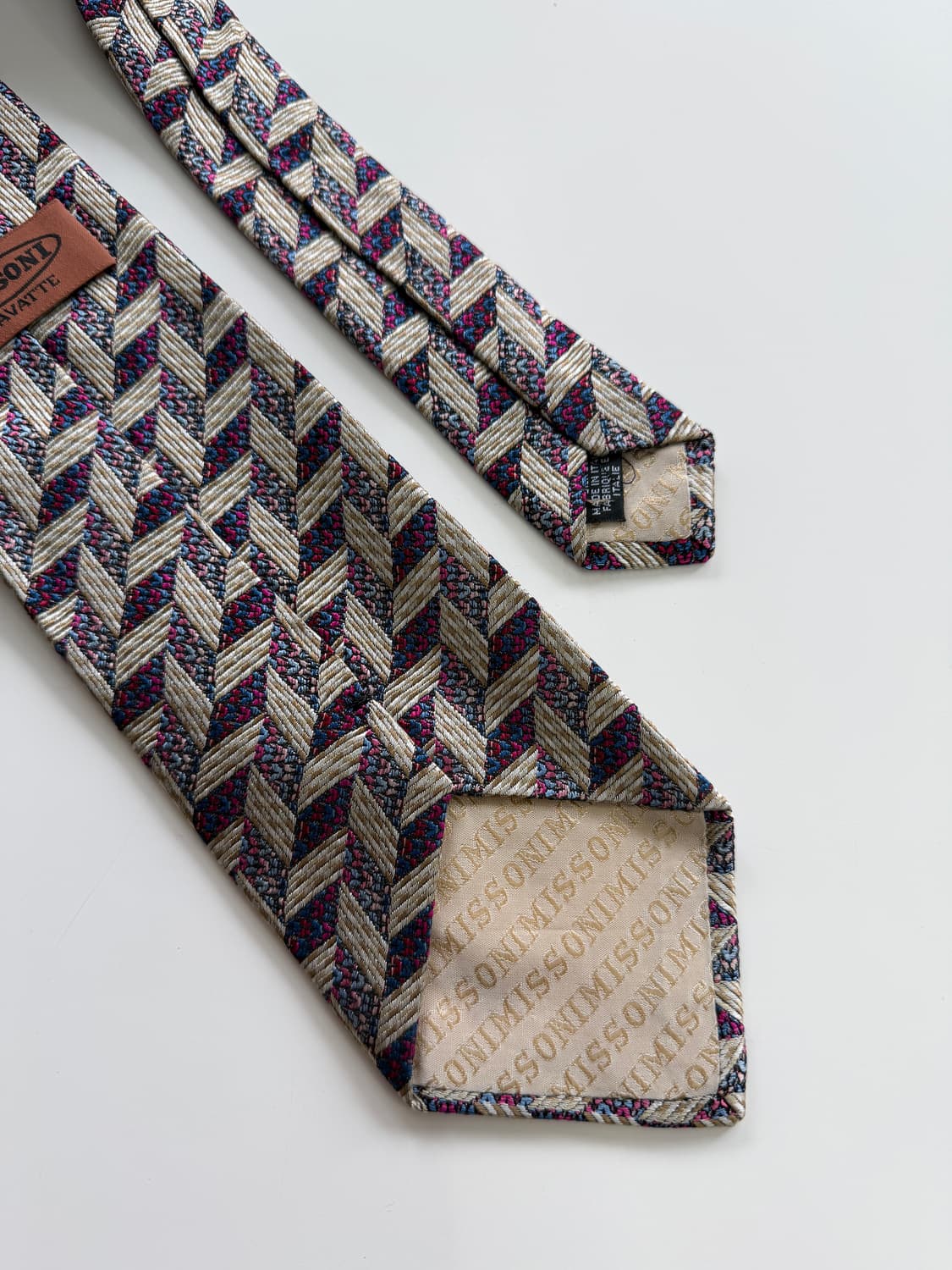 미쏘니 (Missoni) 실크 넥타이 9cm 상품이미지5