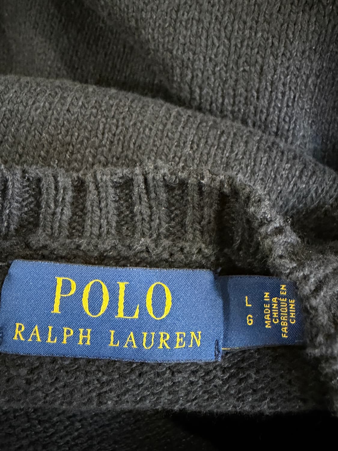폴로 랄프로렌 코코아 베어 니트 스웨터 상품이미지6