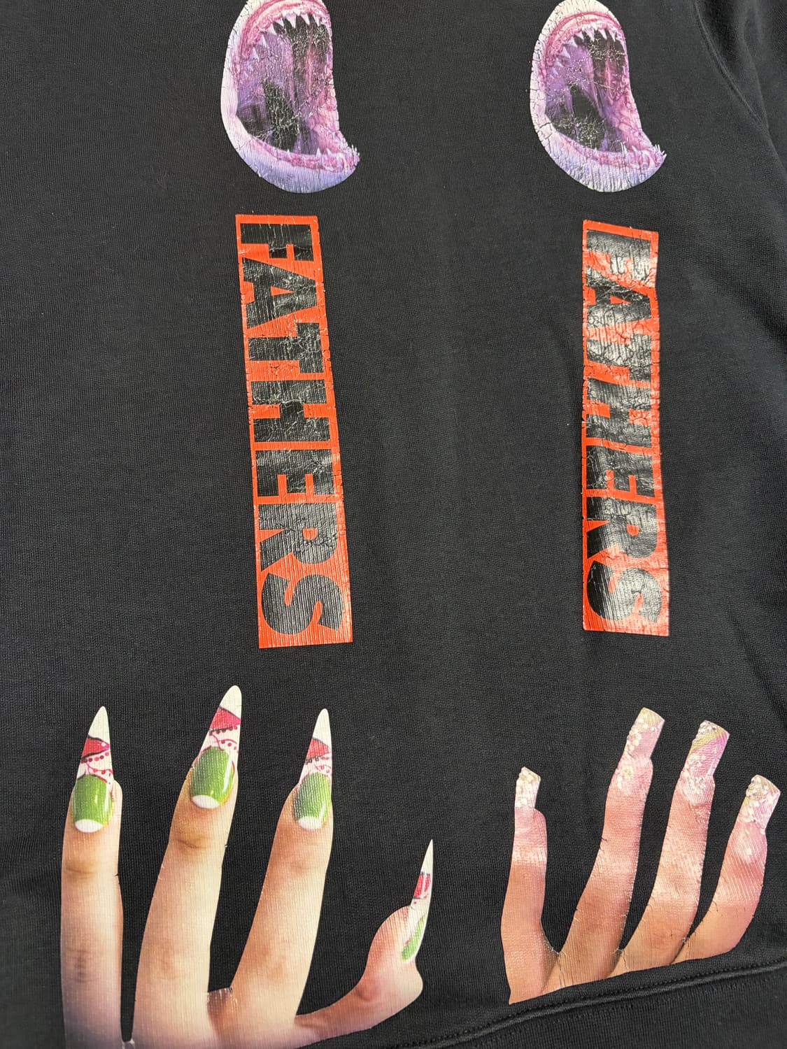 [L] 라프시몬스 샤크 맨투맨 상품이미지5