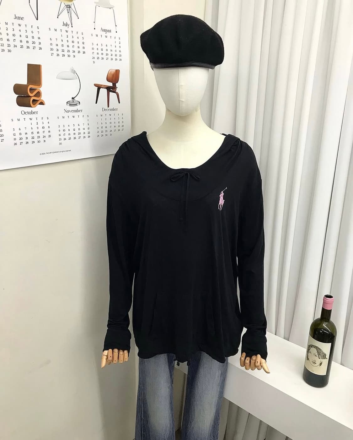 폴로 빅포니 후드 롱슬리브 긴팔티 상품이미지7